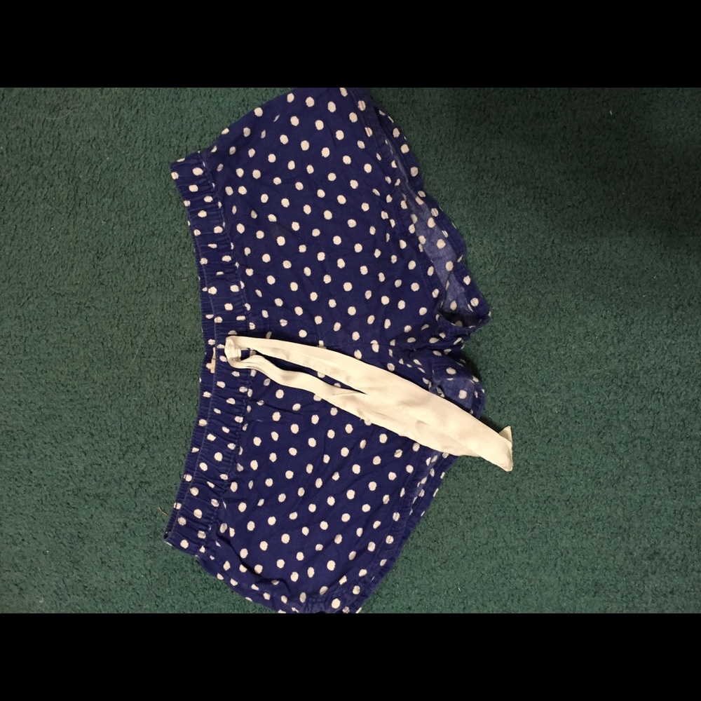 Aerie flannel pajama shorts